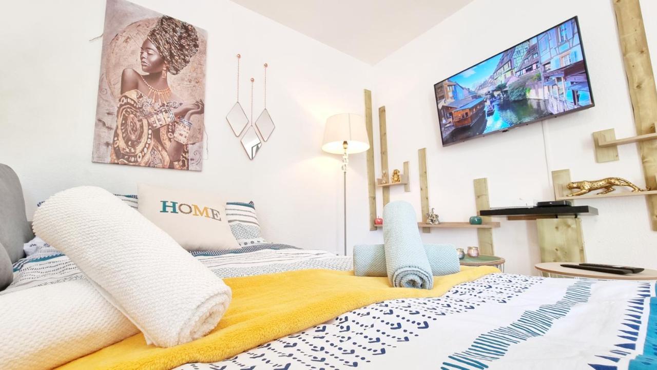 Le Stan - Centre - Parking - Exterieur - Fibre - Relax Bnb 콜마 외부 사진